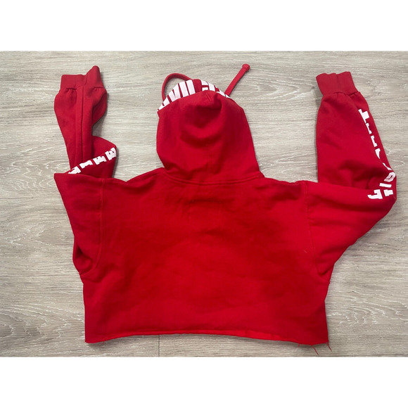 LIFEGUARD Women's Crop Top Hoodie - Ft Walton Beach FL Officially Licensed (M) - Picture 3 of 3